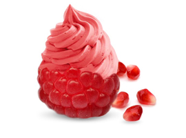 16H Flavors Pomegranate Raspberry Sorbet